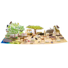 Load image into Gallery viewer, African savanna ecosystem origami organelle