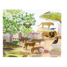 Load image into Gallery viewer, African savanna ecosystem origami organelle