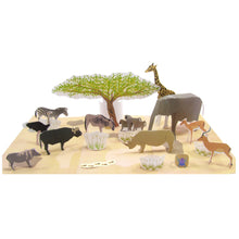 Load image into Gallery viewer, African savanna ecosystem origami organelle