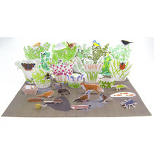 Load image into Gallery viewer, British hedgerow ecosystem origami organelle