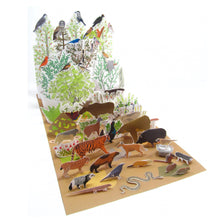 Load image into Gallery viewer, Siberian taiga ecosystem origami organelle