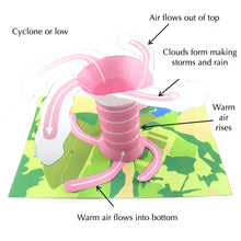 Load image into Gallery viewer, Cyclones & Anticyclones Origami Organelle