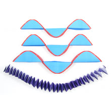 Load image into Gallery viewer, waves origami organelle
