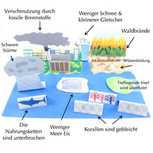 Load image into Gallery viewer, climate change origami organelle
