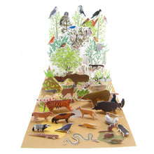 Load image into Gallery viewer, Siberian taiga ecosystem origami organelle
