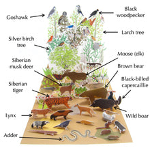 Load image into Gallery viewer, Siberian taiga ecosystem origami organelle
