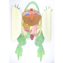 Load image into Gallery viewer, frog dissection origami organelle
